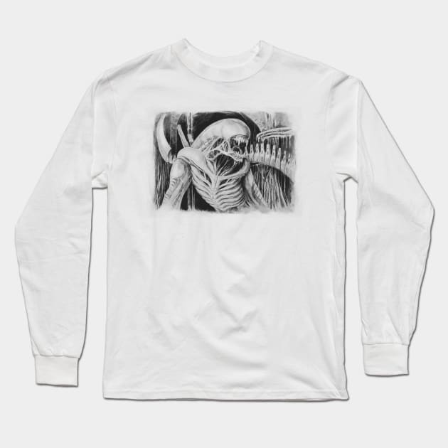 Alien Long Sleeve T-Shirt by Anilia